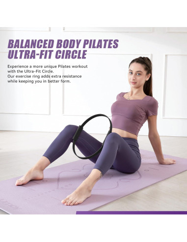 Anillo de Pilates Krightlink 35.56 cm Silicona Ergonómico