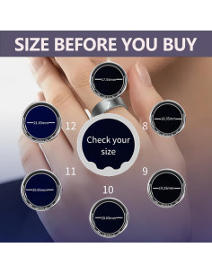 Anillo Inteligente Koepovk Talla 11 Oro Monitor de Salud 2