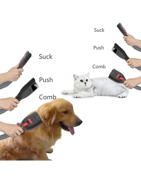 Cepillo de Aseo para Mascotas Defurry - Accesorio Aspiradora Dyson