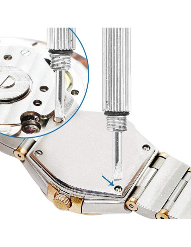 Kit de Reparación de Gafas MMOBIEL 1010 Piezas con Destornilladores