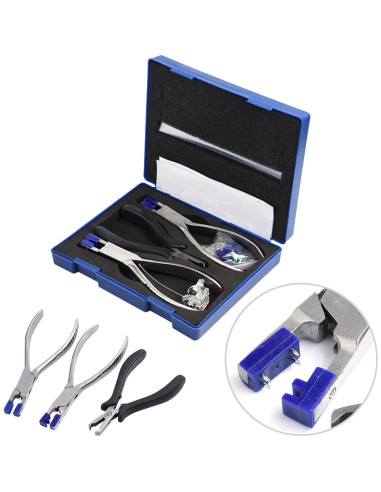 Kit de Pinzas para Gafas Chazcool Profesional Acero Inoxidable