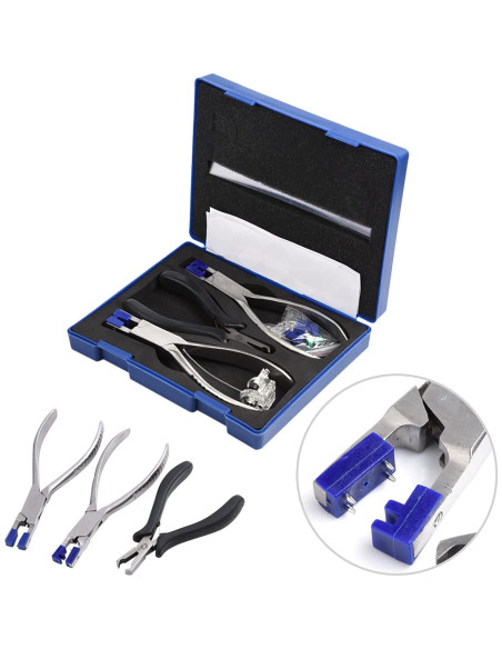 Kit de Pinzas para Gafas Chazcool Profesional Acero Inoxidable