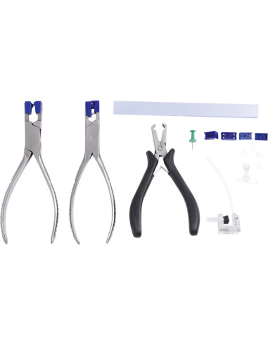 Kit de Pinzas para Gafas Chazcool Profesional Acero Inoxidable