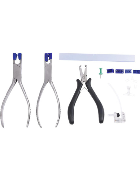 Kit de Pinzas para Gafas Chazcool Profesional Acero Inoxidable