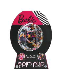 Rompecabezas 3D Spin Flip Barbie Fashionista - 12 Anillos