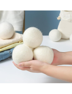 Bolas de Secadora de Lana ZERNBER XL 6 Piezas Ecológicas 2