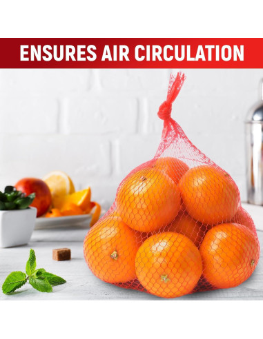 200 Bolsas de Malla Reutilizables BURIUS para Verduras 34.8 CM