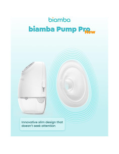 Extractor de Leche Eléctrico Biamba Portátil 180ml Manos Libres 2