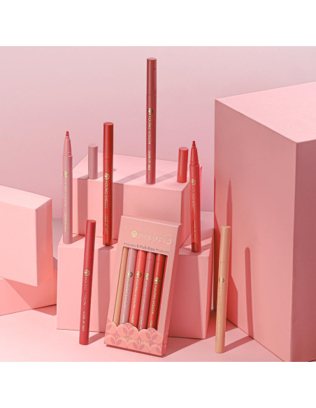 Set de Lápices Labiales JOVEN VISIÓN 6 Piezas Mate Nude