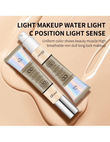 Crema CC Soelegant Natural y Marfil SPF 50 31 ml Hidratante