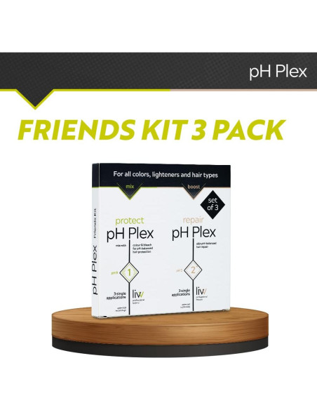 Kit de Tratamiento Capilar LIW pH Plex 1&2 - Protección y Reparación
