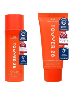 Crema y Gel Limpiador SOS Tower 28 para Piel Sensible 150ml
