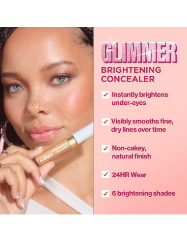 Corrector Iluminador Revlon Glimmer 135, 8.8 ml, Maquillaje Líquido