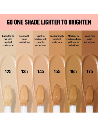 Corrector Iluminador Revlon Glimmer 135, 8.8 ml, Maquillaje Líquido