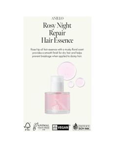 Esencia para Cabello Rosy Night Repair 50ml - Vegana y Sin Parabenos 2