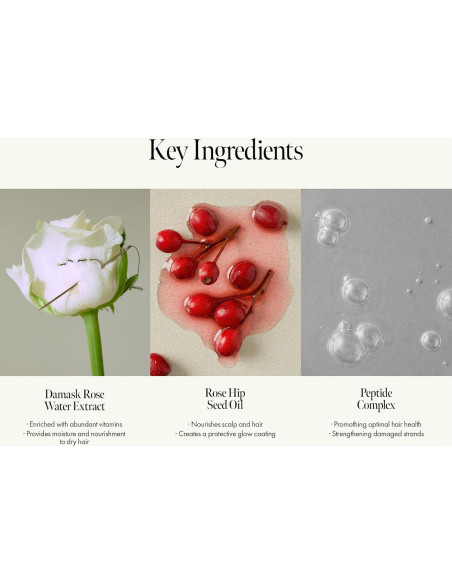 Esencia para Cabello Rosy Night Repair 50ml - Vegana y Sin Parabenos