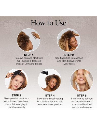 Champú Seco Kitsch de Proteína de Arroz 28g - Sin Residuo