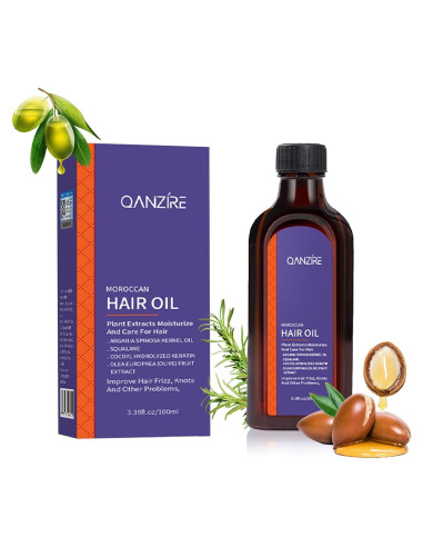 Aceite de Argán Marroquí 100ml - Hidratante y Reparador para Cabello