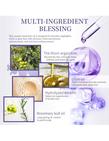 Aceite de Argán Marroquí 100ml - Hidratante y Reparador para Cabello