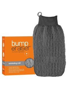 Mitón Exfoliante Bump eRaiser para Vellos Encarnados 12x8cm