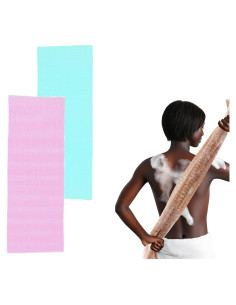 Esponja de Red Exfoliante Africana Seivble 2 Piezas 80 cm