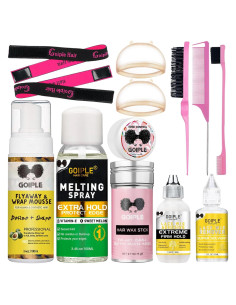 Kit de Spray Adhesivo para Pelucas WOZUTUNT - 13 Piezas