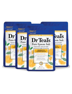 Sal de Epsom Pura Dr Teal 1.36 kg con Bálsamo de Limón