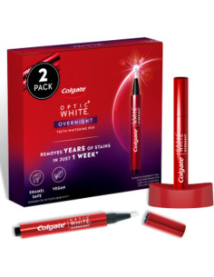 Bolígrafo Blanqueador de Dientes Colgate Optic White + Pasta 85g 2