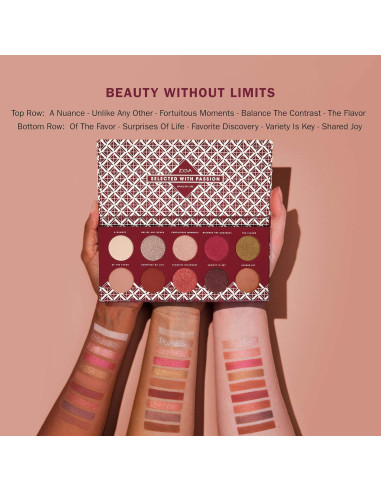 Paleta de Sombras ZOEVA Especias de Vida - 10 Tonos Altamente Pigmentados