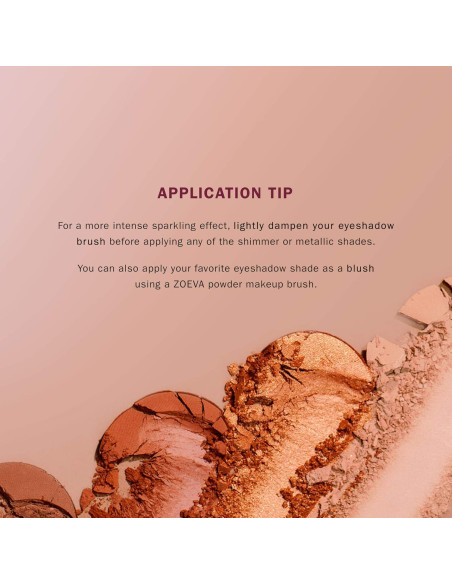 Paleta de Sombras ZOEVA Especias de Vida - 10 Tonos Altamente Pigmentados