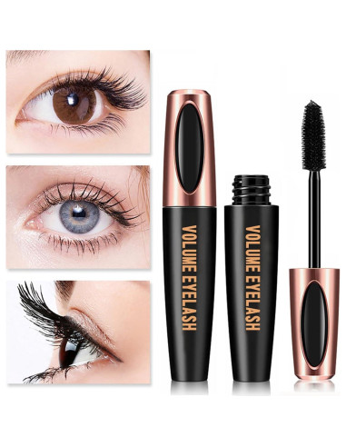 Máscara de Pestañas Voluminosa Tiejdhr 4D Waterproof 24h