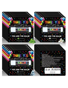 30 Balsamos Labiales de Apreciación Kuabiz - Menta y Vainilla