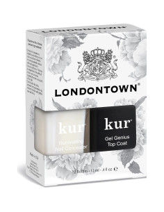 Set de Corrector Iluminador y Top Coat Gel LONDONTOWN 11.8 ml 2