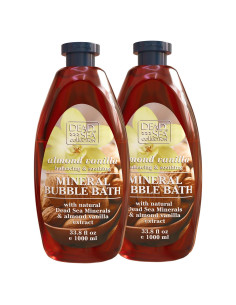 Baño de Burbujas Colección del Mar Muerto 2000 ml Almendra Vainilla