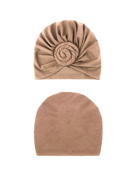 Gorro Turbante Pre-atado AQOKKA para Mujeres - Diseño Floral