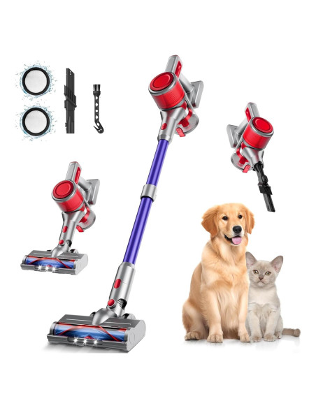 Aspiradora Inalámbrica BSNAW N504 40Kpa 45 Minutos Succión