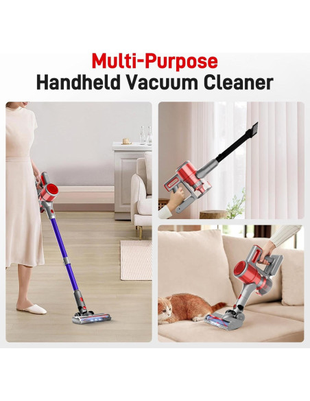 Aspiradora Inalámbrica BSNAW N504 40Kpa 45 Minutos Succión