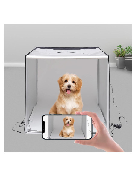 Caja de Luz Fotográfica Profesional TYsooku 1x1m LED 5500K