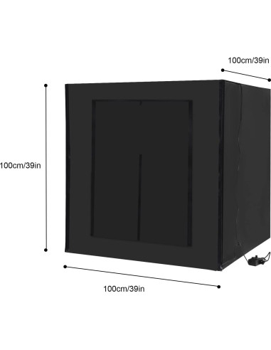 Caja de Luz Fotográfica Profesional TYsooku 1x1m LED 5500K