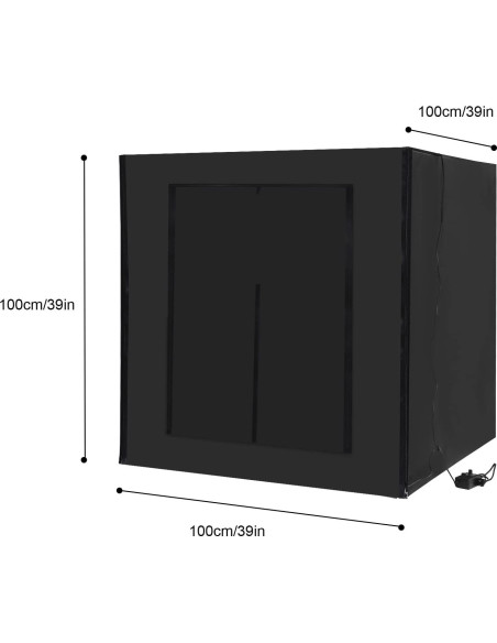 Caja de Luz Fotográfica Profesional TYsooku 1x1m LED 5500K
