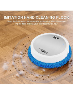 Robot Trapeador Genérico SDJ8688 Inalámbrico 3L 60min 2