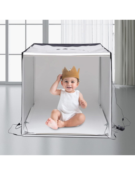 Caja de Luz Fotográfica Profesional TYsooku 1x1m LED 5500K