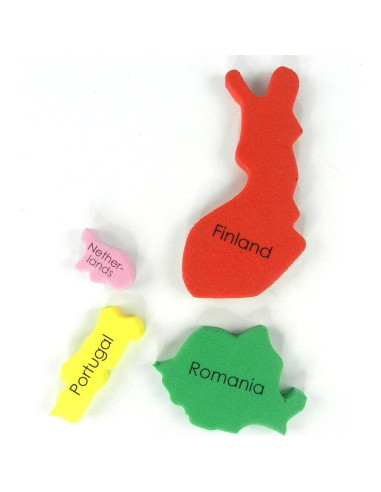 Rompecabezas de Mapa de Europa Imagimake - 32 Piezas