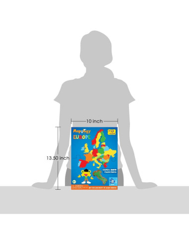 Rompecabezas de Mapa de Europa Imagimake - 32 Piezas