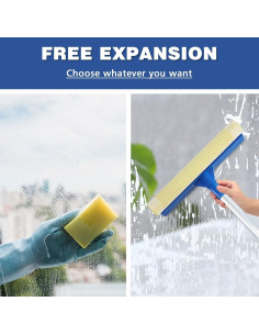 Limpiaparabrisas Telescópico Conliwell 2-en-1 25.4cm Goma 2