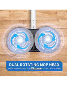 Mopa Eléctrica Inalámbrica Redair R-p1 - Limpieza Eficaz 2