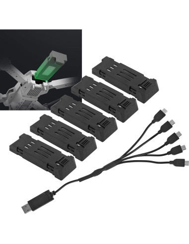 Batería de Litio 3.7V 1200mAh + Cable de Carga 5 en 1 VBESTLIFE