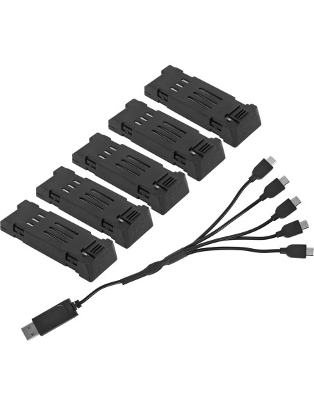 Batería de Litio 3.7V 1200mAh + Cable de Carga 5 en 1 VBESTLIFE