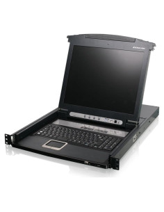 Consola KVM 8 Puertos IOGEAR GCL1808 17" LCD Negro