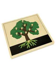 Rompecabezas de Botánica Montessori Elite - 24x24 cm